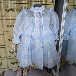 Selkie Exclusive Hydrangea Shrug Puff XS 🤍🪽